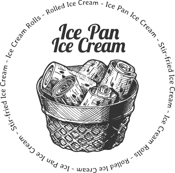 冰盘冰淇淋图片下载