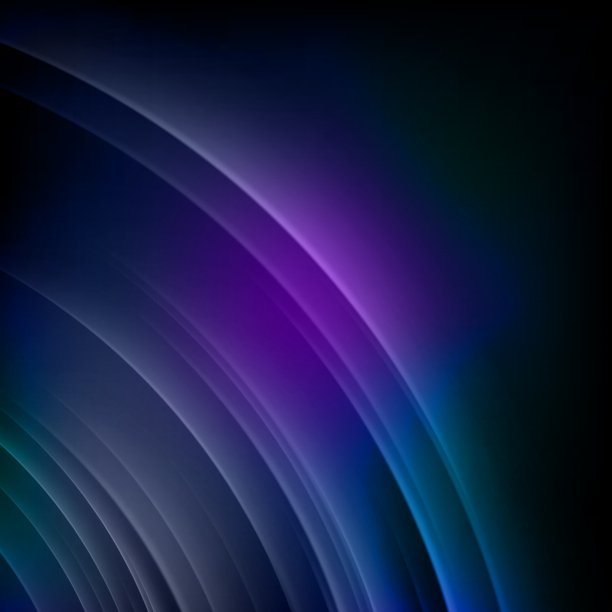 抽象模糊的蓝色背景EPS 10图片下载