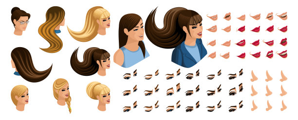 等距创造情感角色图片下载