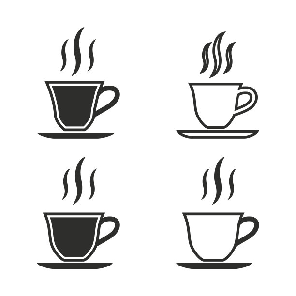 咖啡杯图标合集图片下载