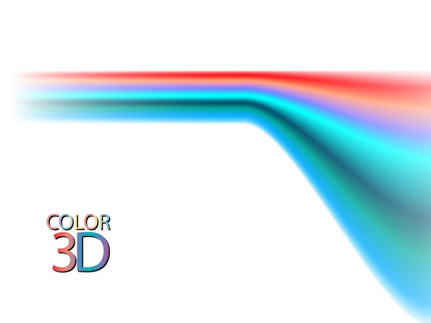 抽象色线在白色背景eps10图片下载