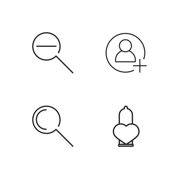 业务简单概述图标集图片下载