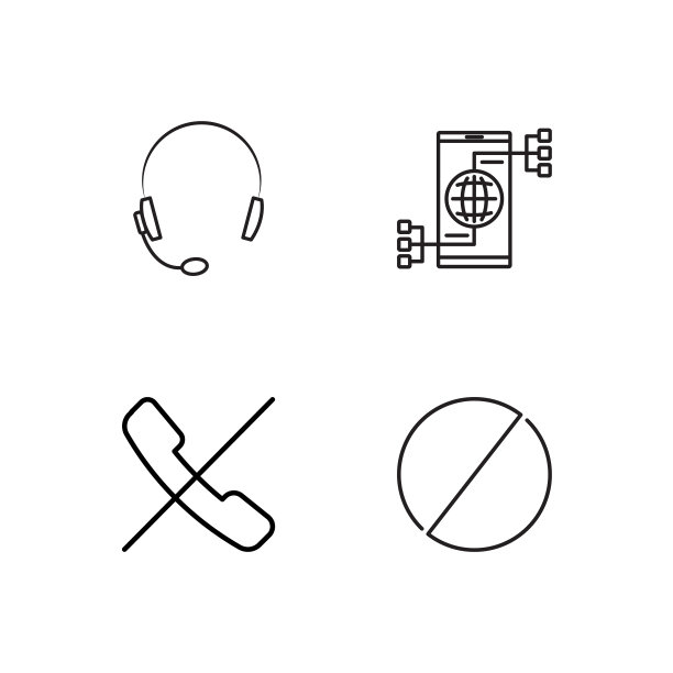 业务简单概述图标集图片下载