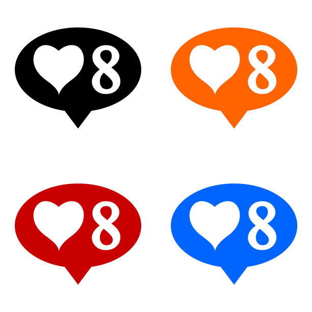 新的八个像图标集图片下载