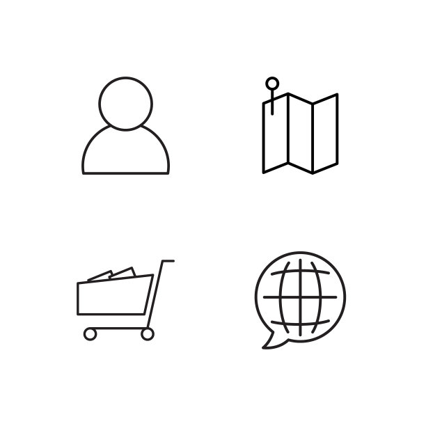 业务简单概述图标集图片下载