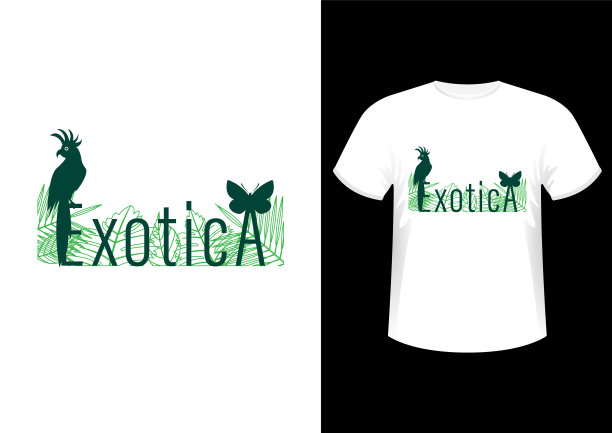 t恤上奇异的图案图片下载