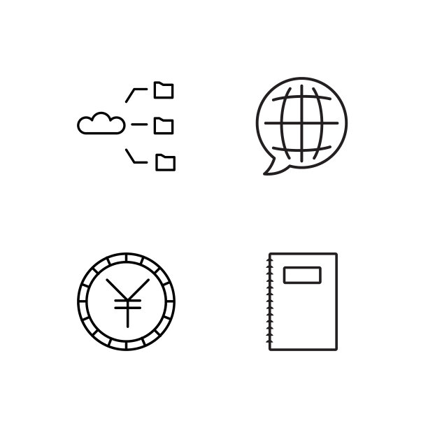 业务简单概述图标集图片下载