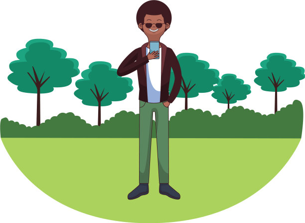 年轻人卡通图片下载