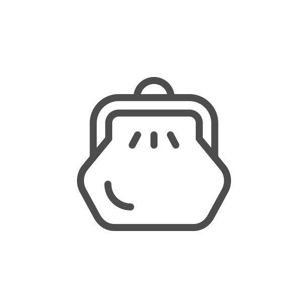 钱包线性图标图片下载