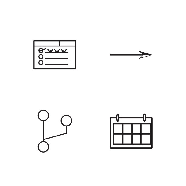 业务简单概述图标集图片下载