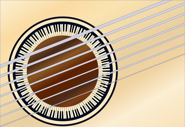 吉他钢琴soundhole图片下载