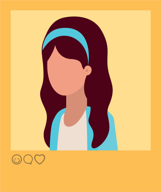 即时照片女人的头像人物图片下载