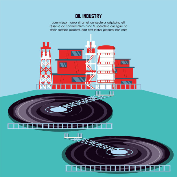 石油工业与海洋平台图片下载