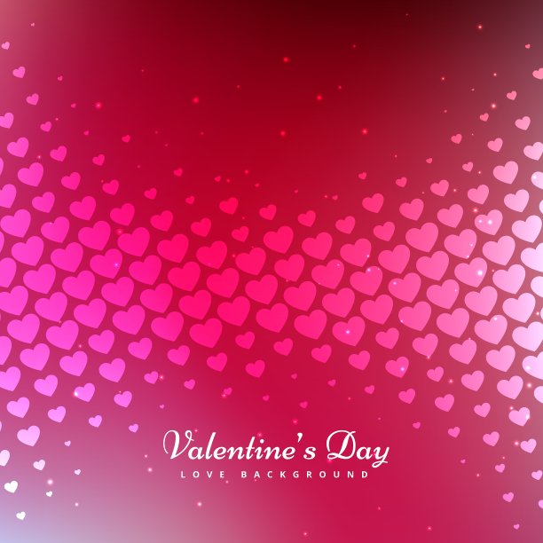 情人节粉色背景图片下载