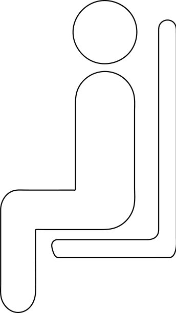 座位员平面图标图片下载