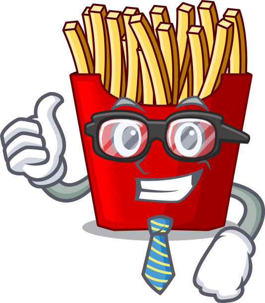 商人炸薯条的特点图片下载