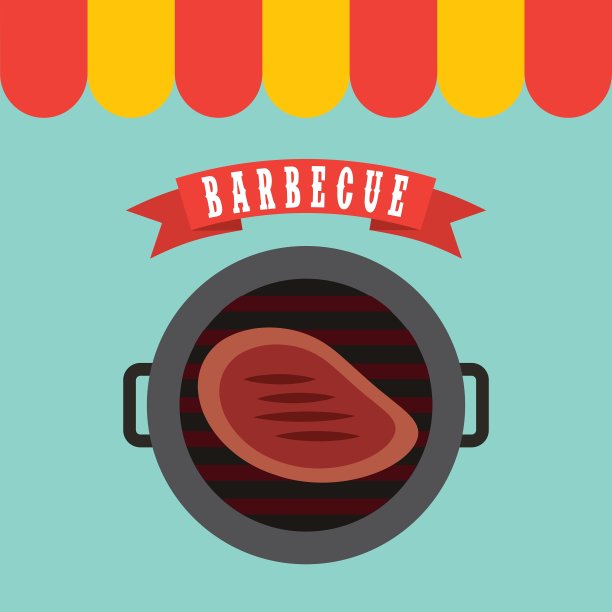 烧烤架的设计图片下载