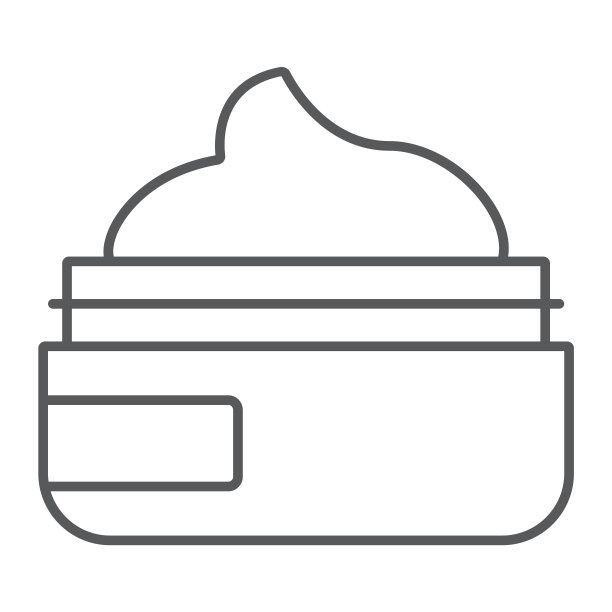 化妆品细线图标图片下载