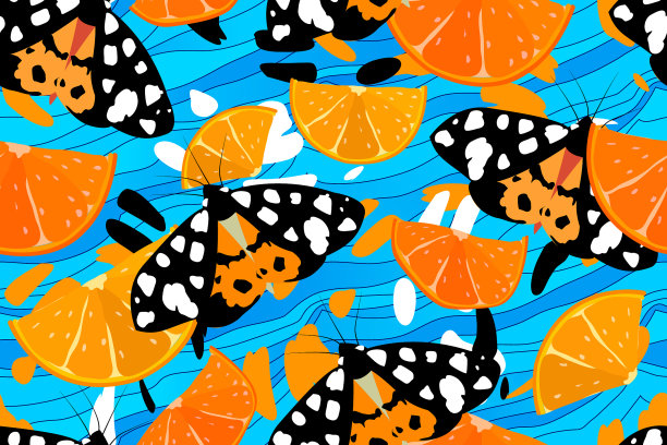 夏天无缝模式图片下载