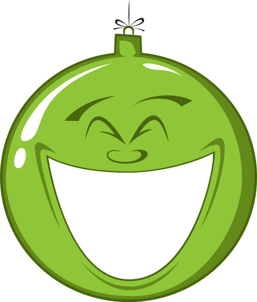 快乐的圣诞装饰品图片下载