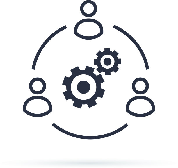 业务协作图标形象团队图片下载