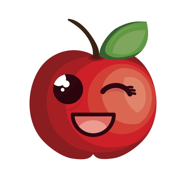 鲜果性状孤立图标图片下载