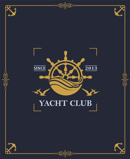 游艇俱乐部标签图片下载