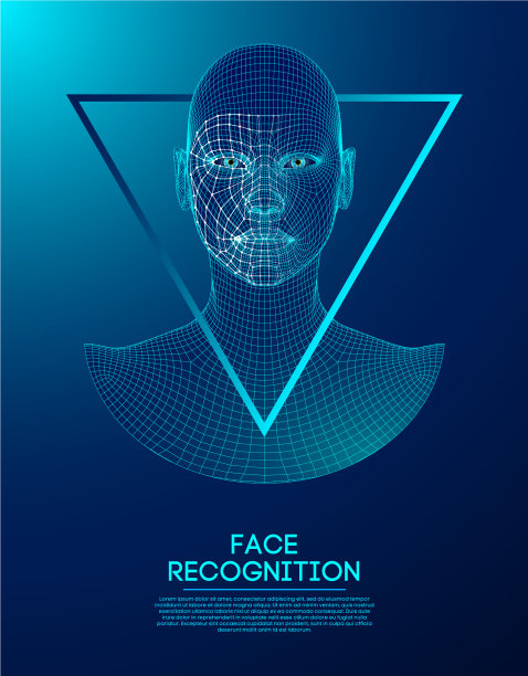 蓝眼睛机器人，有精细的虹膜图片下载