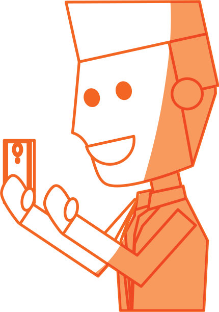 拿着智能手机的年轻人图片下载