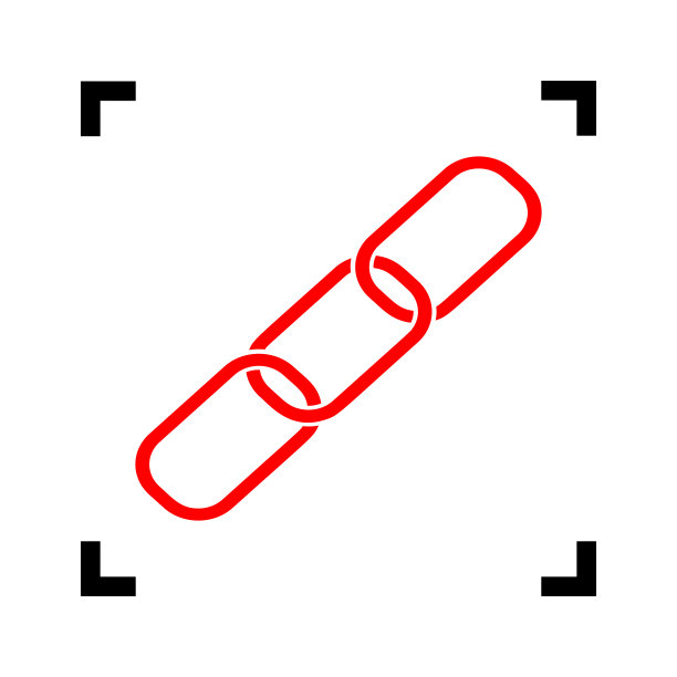 链接标志里面有红色的图标图片下载