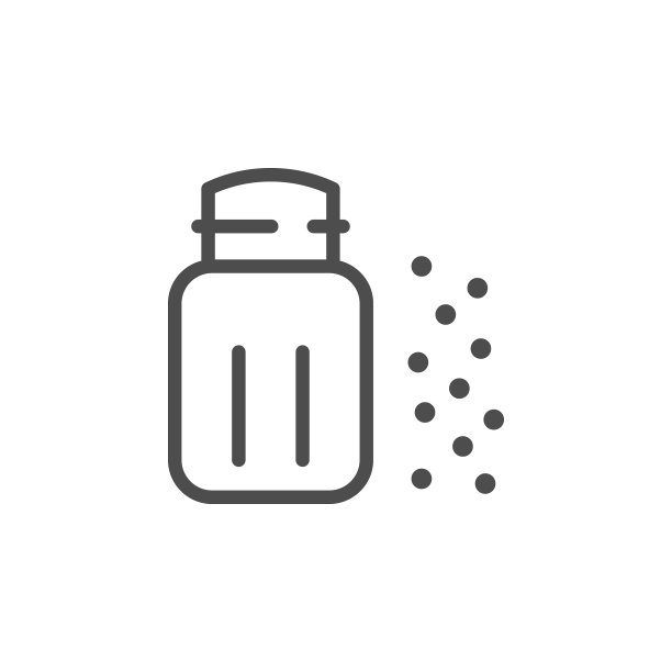 调味瓶线条图标图片下载