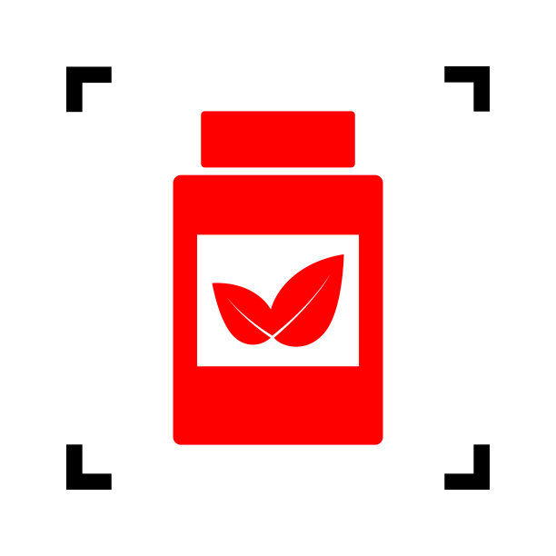 补充集装箱标志红色图标图片下载