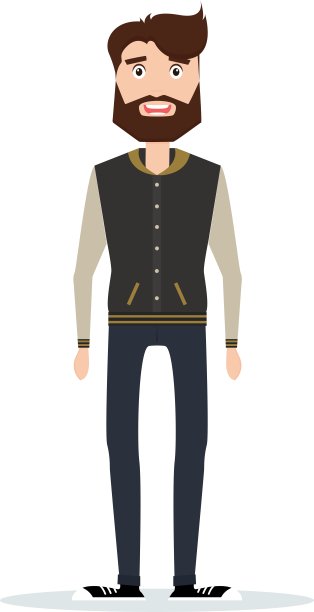 抽象的可爱的男人图片下载