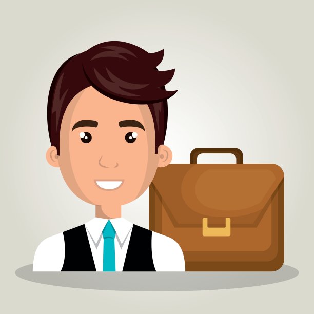 商人公事包工作设计图片下载