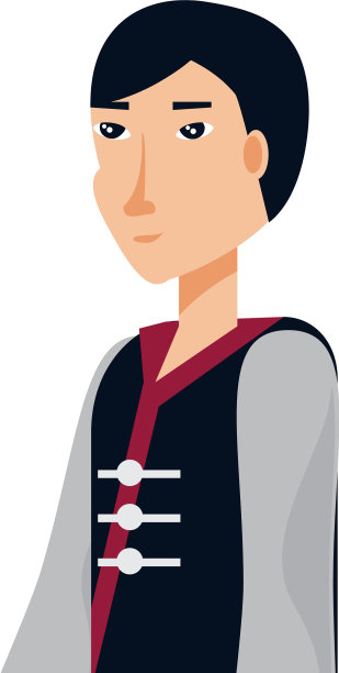 穿着传统服装的中国人图片下载