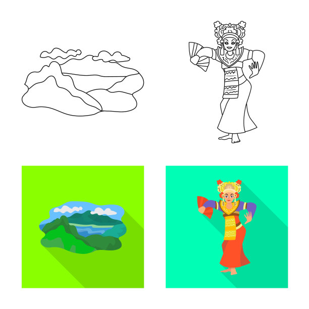 和旅行图标集图片下载