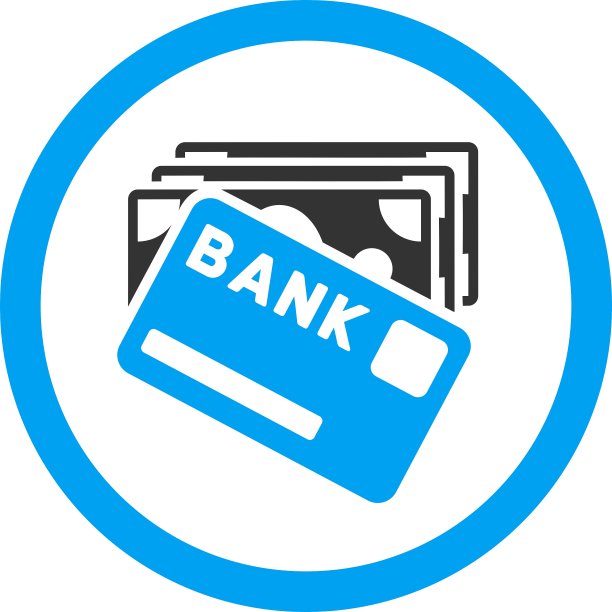 信用货币圆形图标图片下载