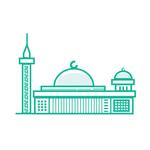 istiqlal清真寺雅加达伊斯兰祈祷建筑图片下载