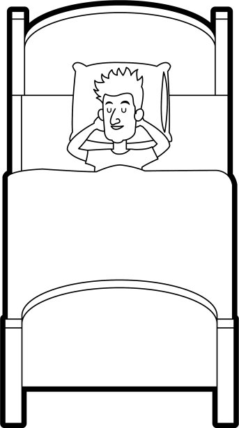 睡觉的人图标图像图片下载