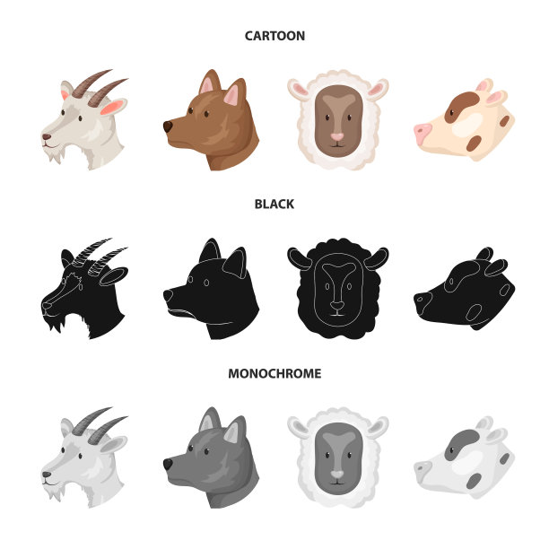 孤立对象的农业和育种图标图片下载