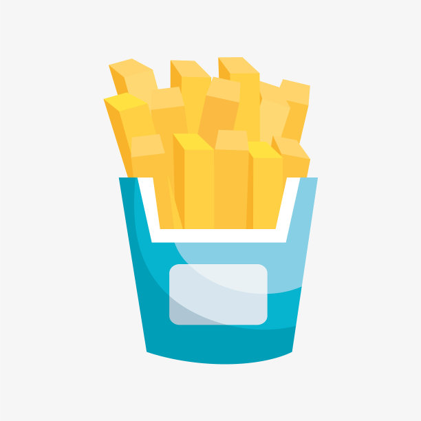 炸薯条土豆图标图片下载