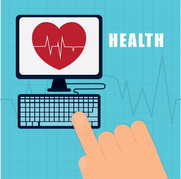 健康服务在线心脏护理图片下载