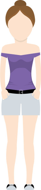 性格女人不知名的形象图片下载