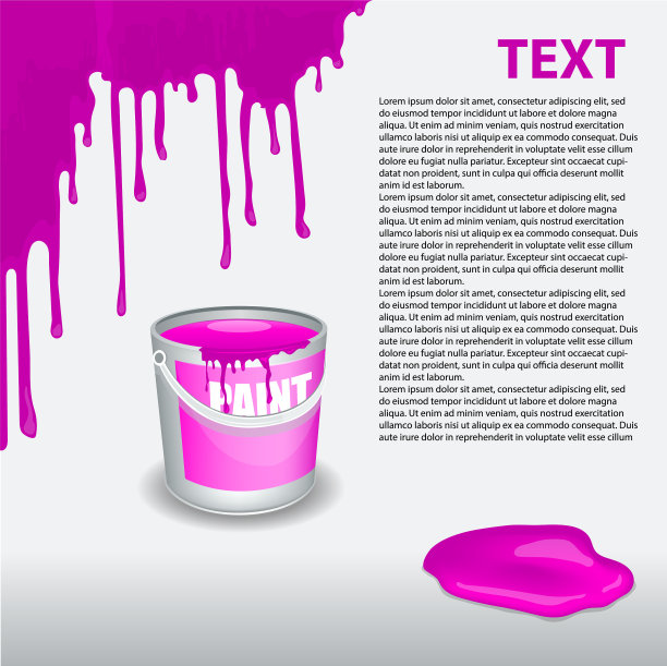 滴在墙上的紫漆可编辑图片下载