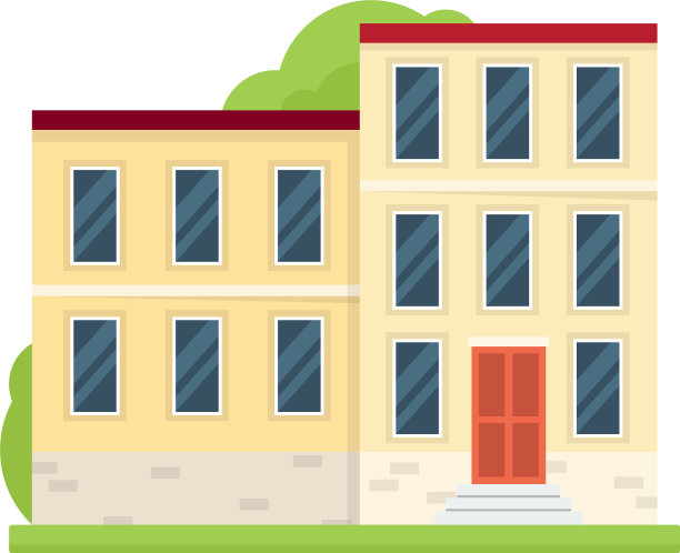 石黄城房屋建筑为多户人家图片下载