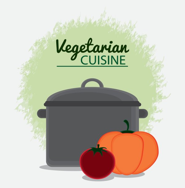素食烹饪有机健康食品设计图片下载