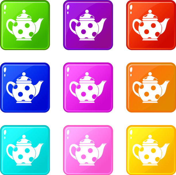 水壶图标9套图片下载