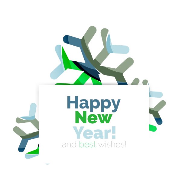 圣诞节几何抽象的促销横幅图片下载