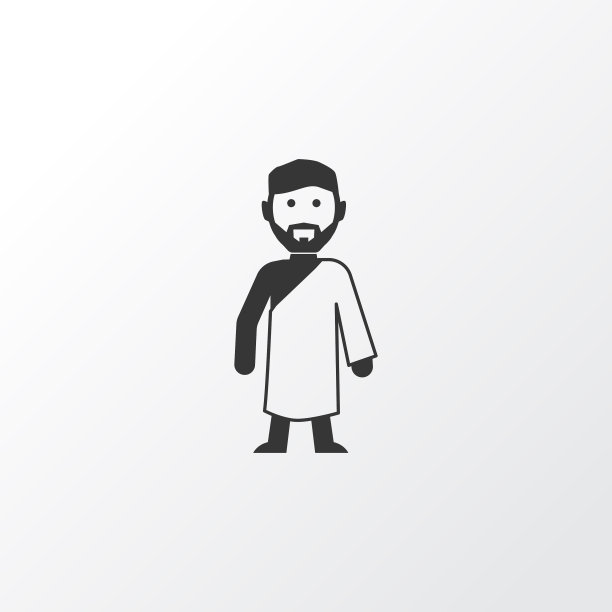 阿拉伯标志象征优质隔离朝觐图片下载