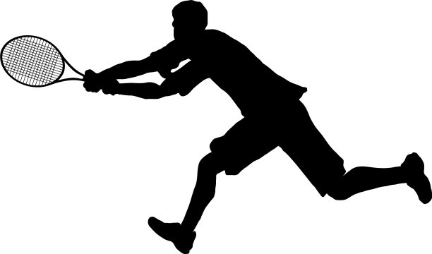 网球轮廓图片下载